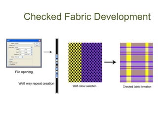 Checked Fabric Development

 