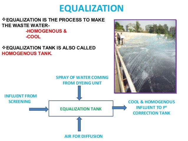 equalization in water treatment
