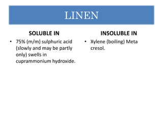 Textile fiber report | PPTX