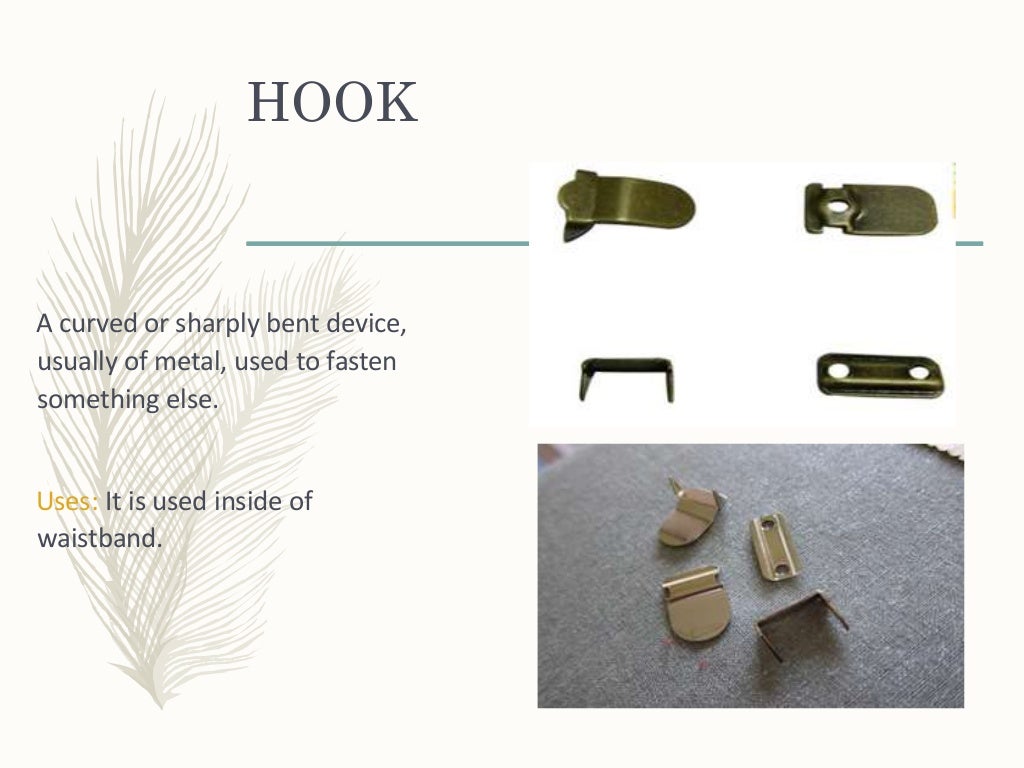 Textile & garments (1) Trims & accessories of garments