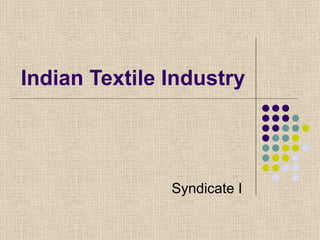 Indian Textile Industry Syndicate I 