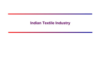 Indian Textile Industry 