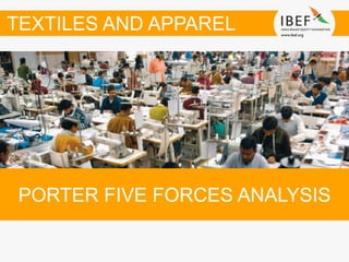 PORTER FIVE FORCES ANALYSIS
TEXTILES AND APPAREL
 