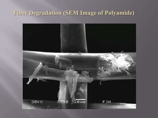 FUNCTIONAL/INTELLIGENT MATERIALSfunctional materials			(on the market)    waterproof, wind-		tight, breathable,		humidity transport		etc.    optimized material		properties		e.g. color fastness,		tensile and abrasion		resistance, heat-		proof, cold-resistantintelligent materials	(under development)     developments with			new raw materials    development with			additional electronic			functionssmart materials			(in the market)smell release or	odor controladvanced wearing	comfort and heat	insulationindividually	adjustable heat	insulationmicrocapsules with	phase change	materials (PCM)reflection materials