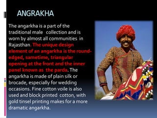 Textiles and costumes of Rajasthan | PPTX