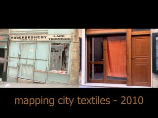 mapping city textiles - 2010 
