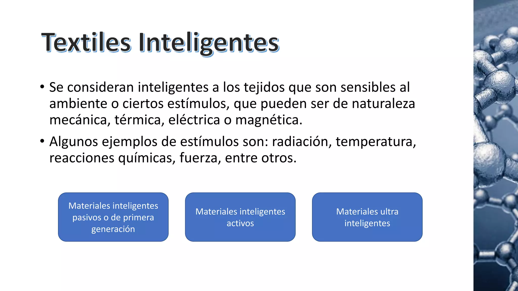 La nanotecnología en la industria textil | PPTX