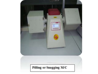 Textile testing instrument | PPTX