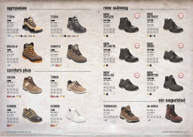 botas de seguridad dakota