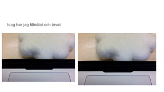 Idag har jag filtnålat och tovat
 