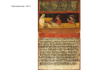 Italian book cover – 14th C