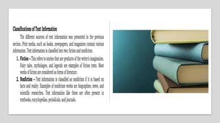 Text Information Module TEXT_INFORMATION_AND_MEDIA.pptx