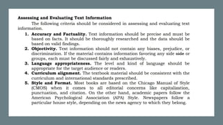 Text Information Module TEXT_INFORMATION_AND_MEDIA.pptx