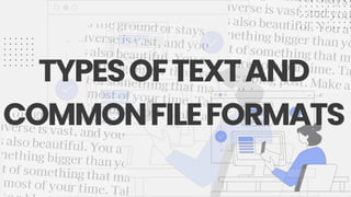 Comprehensive Guide to Text Information, Design Principles, and ...