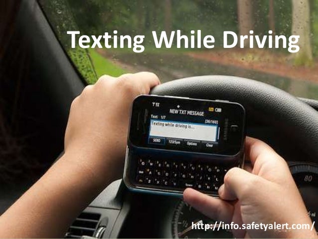 Texting While Driving Is Dangerous