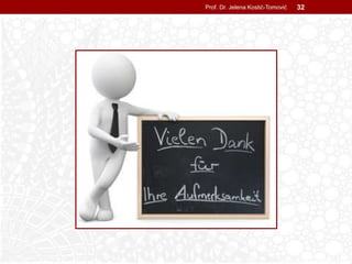 Prof. Dr. Jelena Kostić-Tomović 32
 