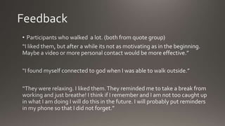 Text message intervention pp