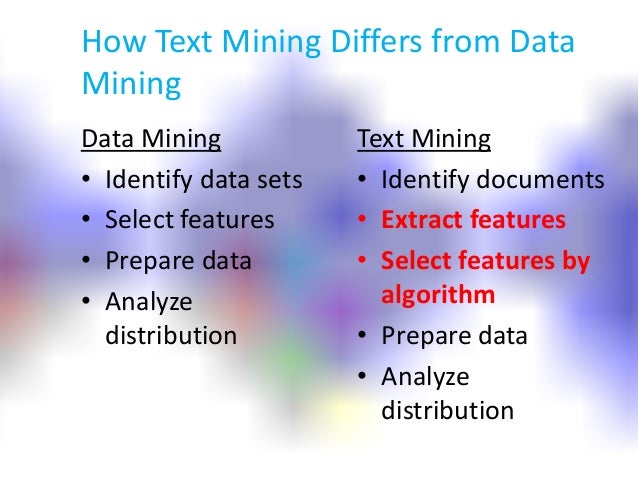 Text mining