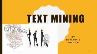 Text mining | PPTX