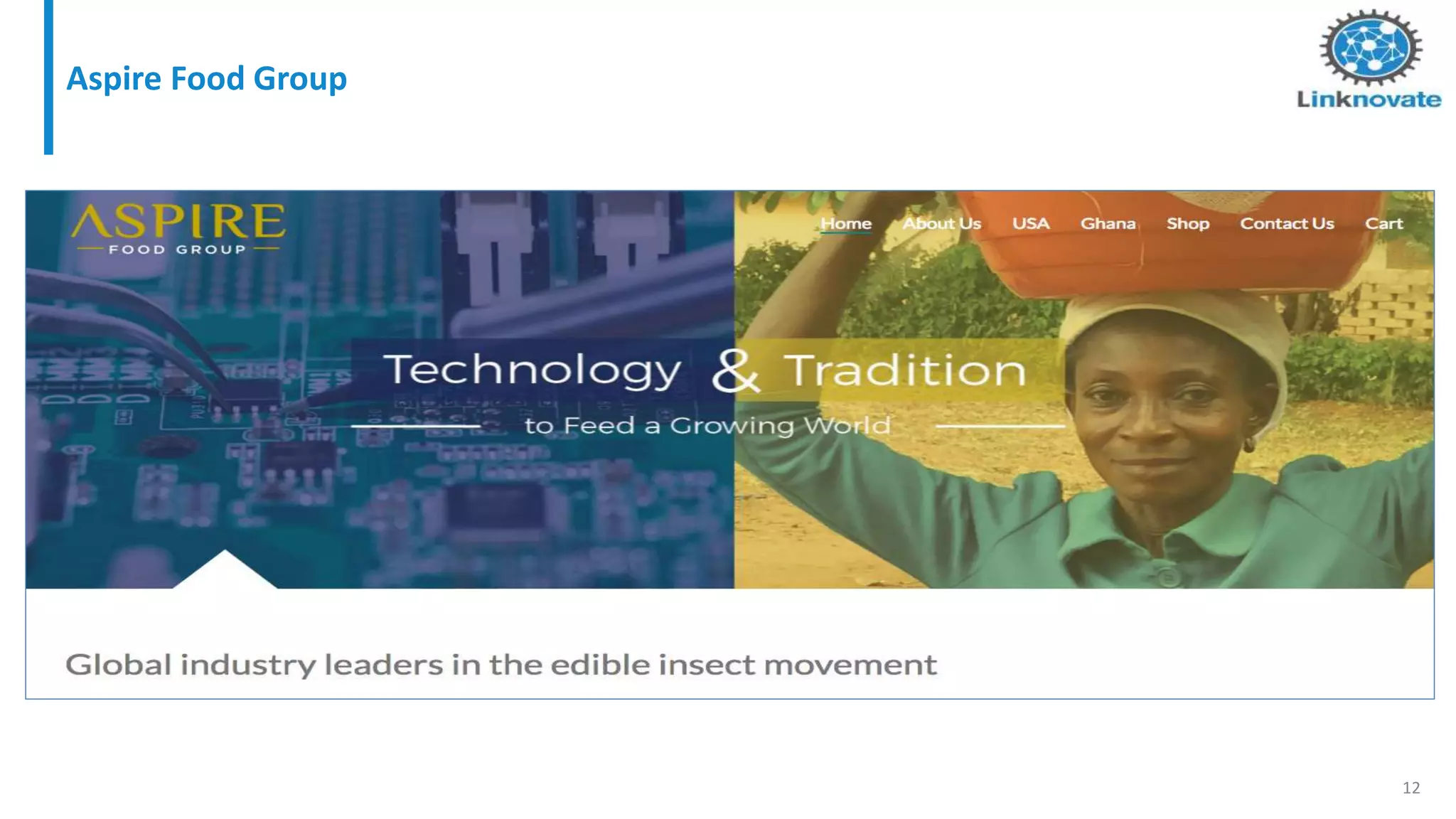 12
Aspire Food Group
 