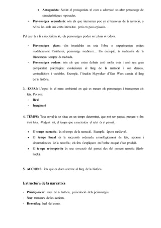 Text narratiu i text descriptiu | DOCX