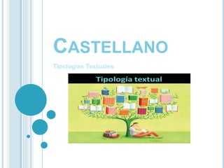 CASTELLANO
Tipologías Textuales
 