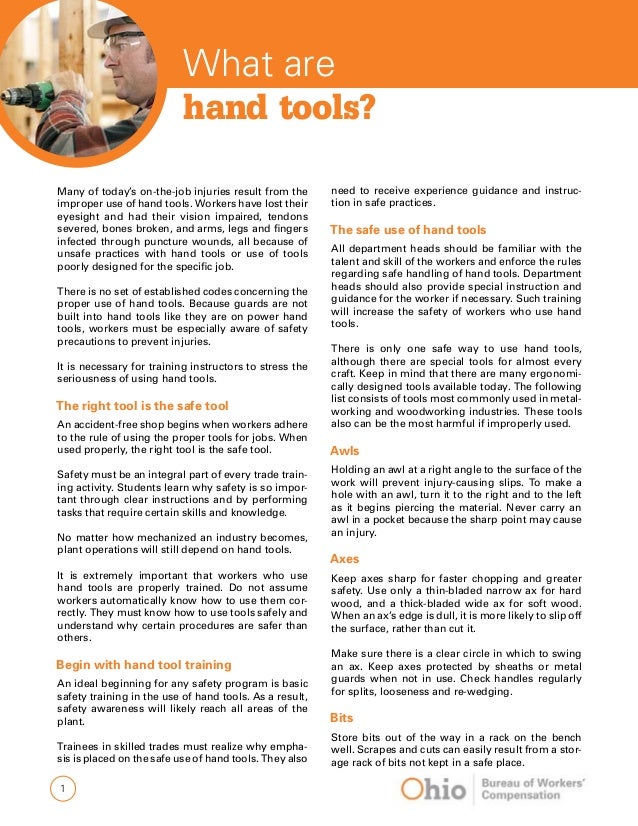 Texto Hand Tools
