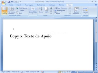 Copy x Texto de Apoio
 
