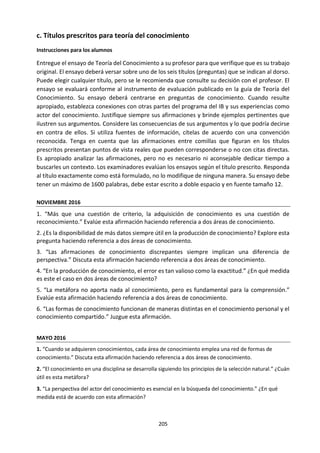 205
g. ESTRUCTURA DEL ACTO MORAL
Veamos la estructura de cada uno de nuestros actos y demos una mirada a las diferentes posturas
filosóficas en torno a la moral y el esfuerzo de las ciencias de entenderla.
1.MOTIVACIÓN,
PERCEPCIÓN,DESEO
La persona por medio de su RAZÓN, de su INTELIGENCIA y de su SENSIBILIDAD, experimenta
un impulso a posibles acciones que puede realizar aquí y ahora. Aquí se puede analizar:
intenciones, circunstancias y condicionamientos (culturales y naturales). Aparece el dilema
entre acto o actitud. ¿Cómo intervienen la razón, los afectos o Dios? ¿Es un acto inconsciente
o consciente? ¿Cómo actúa el Súper yo? ¿El Súper yo es sobrenatural, natural o cultural-
adquirido? No todo da igual: hay culpa y remordimiento. ¿Se puede desarrollar un “gusto
moral” que nos lleve a repugnar ciertos comportamientos naturalmente? ¿Lo que hago
corresponde a lo que quiero hacer con mi vida? FORMALMENTE: (1) El deber como imperativo
categórico (2) Existencialismo: Condenado a ser libre, ¿Qué es válido para mí (3) Moral cerrada
(asumida pasivamente del ambiente) vs. Moral abierta (aspiración de algo mejor).
1.DELIBERACIÓN,VALORACIÓN,
DISCERNIMIENTO
Analiza las diversas posibilidades de acción. En su CONCIENCIA confronta los diferentes
VALORES que están en juego considerando las razones en pro y en contra.
ELECCIÓN DEL FIN: Anticipación imaginativa del resultado. Esto supone el conocimiento
de varios fines posibles (La verdad te hace libre). Elección y decisión de ponerlo como meta.
Aquí es donde surge el dilema de lo Absoluto y lo relativo, el fin individual o el fin social.
MATERIALMENTE: Comportarse bien es organizar la conducta conforme a lo que sea el bien
o lo bueno: la felicidad, el placer (Hedonismo), la utilidad (Utilitarismo), lo práctico
(Pragmatismo), los valores (¿Jerarquía?), el fin último del hombre, la felicidad de Dios o el
estar bien con él. (Dostoiewski: “Si Dios no existe, todo está permitido”).
LOS MEDIOS. ¿El fin justifica los medios? No sólo es moral o inmoral el qué queremos,
también lo es el cómo lo logramos. ¿Se puede perseguir una vida “humana, buena y digna”
que trate a los demás como un medio para conseguirlo? Aquí es donde surge el conflicto entre
la Ética y Política, entre lo particular y el bien común, entre lo público y lo privado.
3.DECISIÓN
OPCIÓN
La persona elige una de las formas de acción haciendo uso de su LIBERTAD y según su propia
ESCALA DE VALORES, esperando así alcanzar una situación de mayor FELICIDAD personal.
4.ACCIÓN
EJECUCIÓN
Por medio de la VOLUNTAD, aquella decisión que estaba sólo en su interior se pone en
práctica.
5.CONSECUENCIAS
INTERNAS (ECO EN LA CONCIENCIA). Una vez que se ha ejecutado la acción, es de nuevo
la CONCIENCIA la que evalúa lo que esa acción ha supuesto. Esta valoración se manifiesta en
tranquilidad o en desasosiego. ¿Cómo me afecta? Remordimientos y culpas. “Siempre sé lo
que debí haber hecho cuando ya todo está hecho”.
EXTERNAS (RESPONSABILIDAD). La persona al asumir la acción como manifestación de su
libertad, se hace RESPONSABLE de la misma. ¿Cómo afecta a los otros? ¿Cómo afecta al
mundo? Repercusión de las acciones. “Todo gran poder genera una gran responsabilidad”.
Cuanto más capacidad y conocimiento tengamos, mejores resultados obtendremos.
 