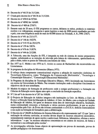 Texto apoio de te em portugal