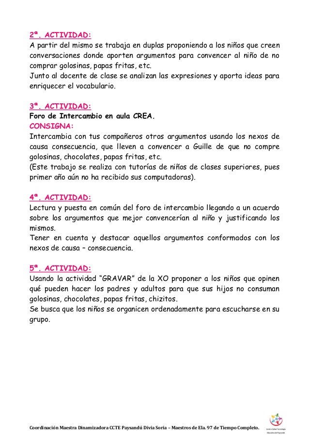 Ejemplo De Texto Argumentativo Sobre La Educacion Opciones De Ejemplo