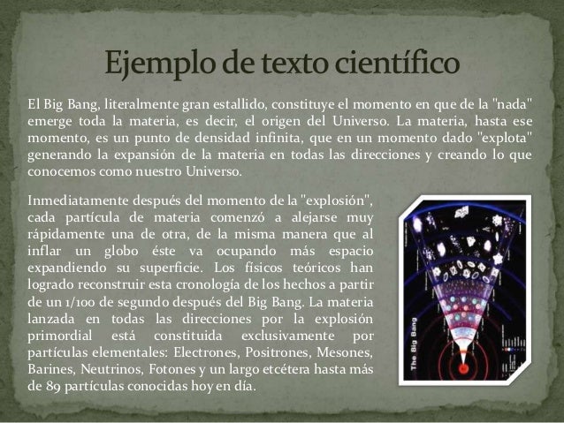 Texto cientifico