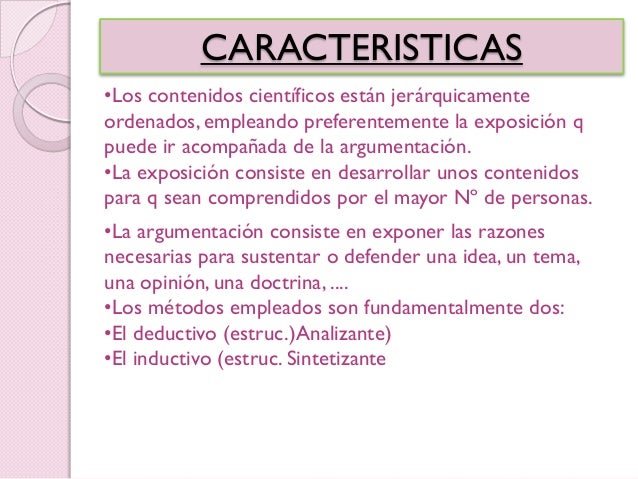 Texto cientifico proyecto
