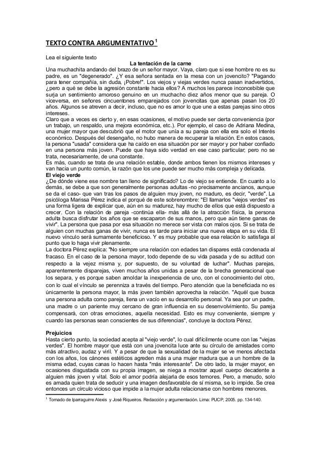 Texto contra argumentativo