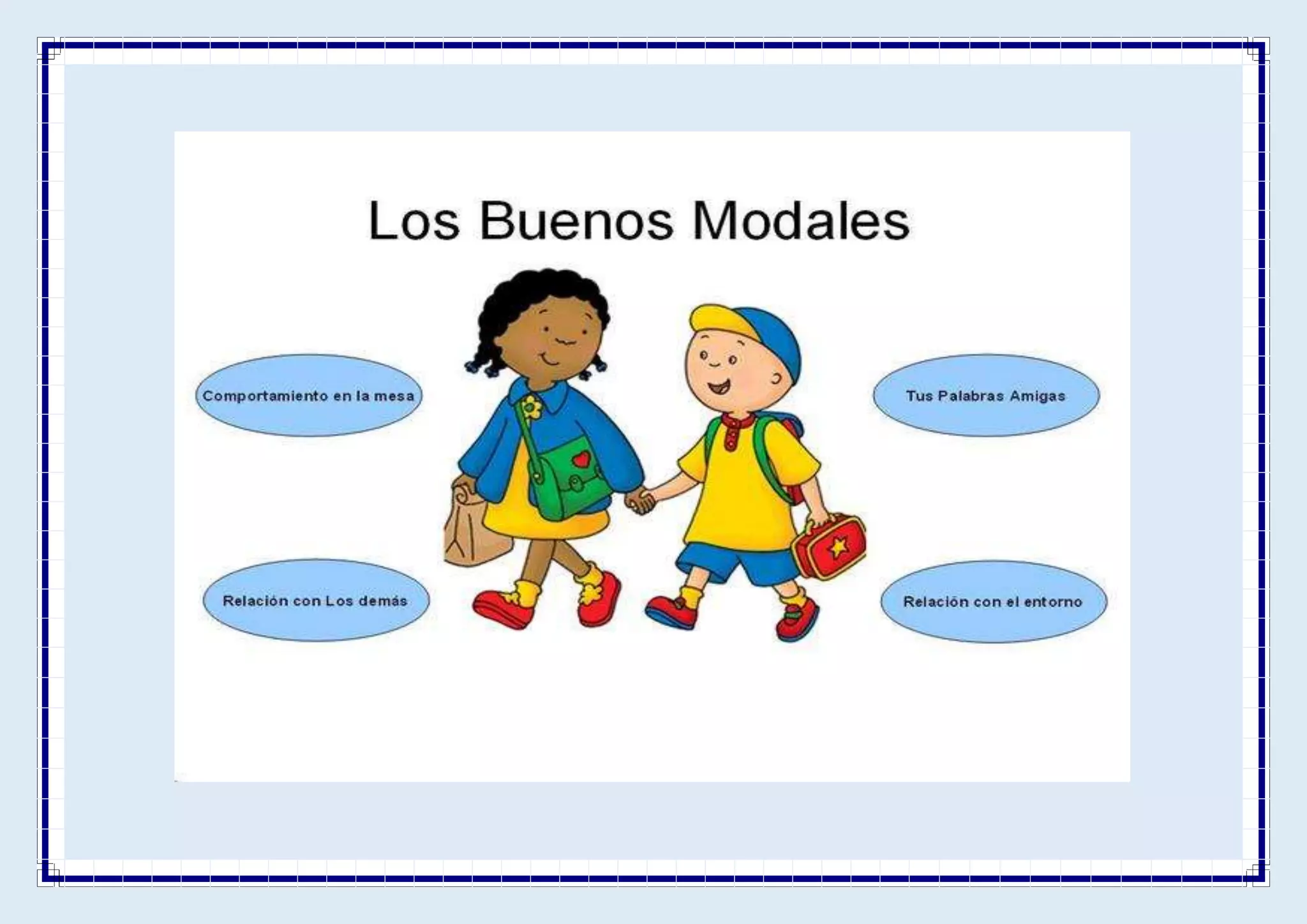 Texto de buenos modales | PPT