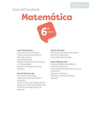 Texto del estudiante mate 6to | PDF