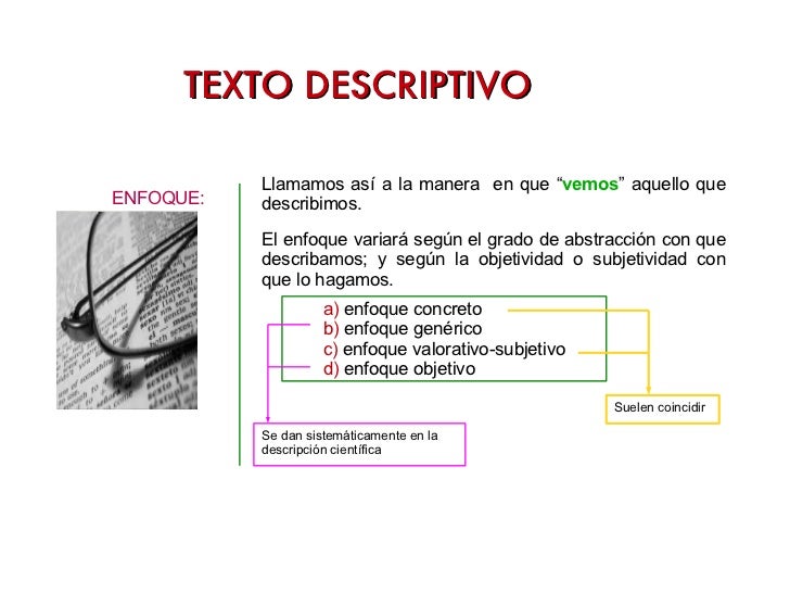 Texto Descriptivo