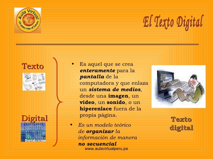 El texto digital