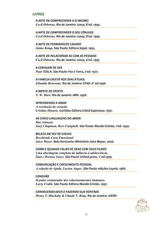 Texto do projeto de capelania escolar 2ª edição