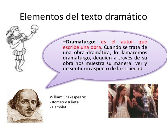 Texto dramatico
