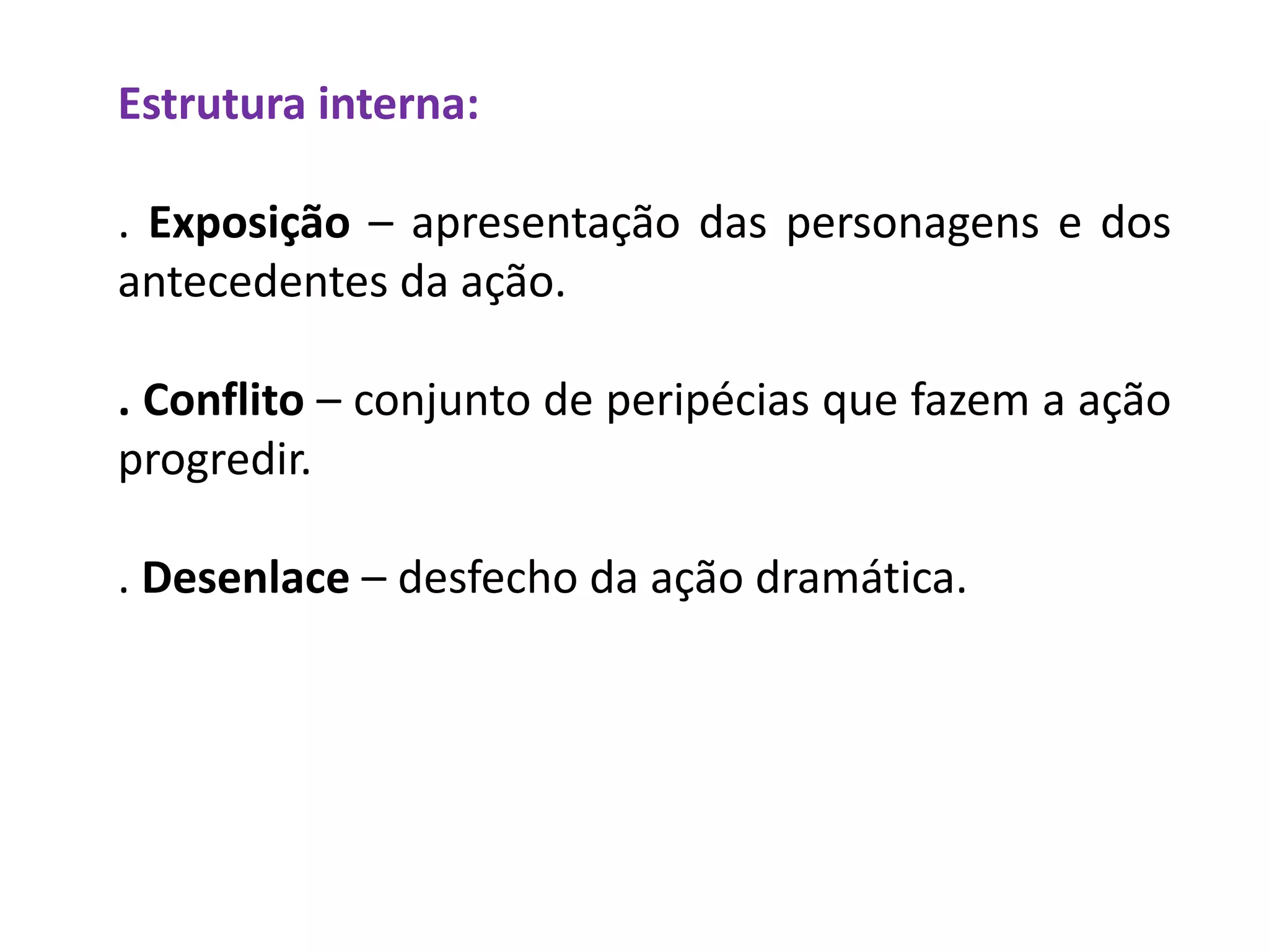 Texto dramatico caracteristicas | PPT