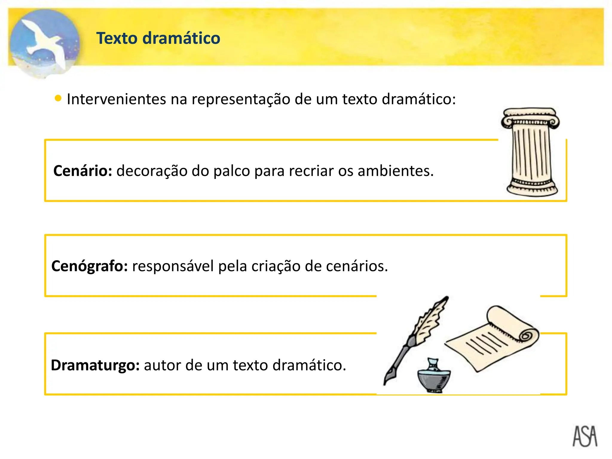 Texto dramático com Estrutura e exemplos.ppt