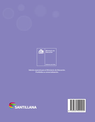 Texto del estudiante
CienciasNaturales1ºbásico•Textodelestudiante
Edición especial para el Ministerio de Educación.
Prohibida su comercialización.
9 7 8 9 5 6 1 5 2 0 9 0 5
1°básico
Ciencias
Naturales
Edición especial para el
Ministerio de Educación.
Prohibida su comercialización.
Jacqueline Barrios Sanhueza
Natalia Cacciola Clegg
Paola Janer Rojas
 