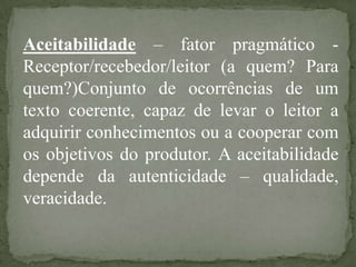 Texto E Textualidade