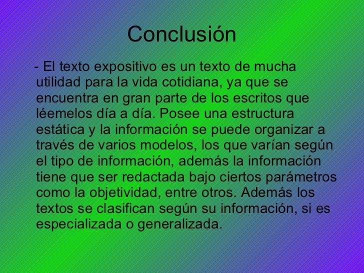 Texto expositivo
