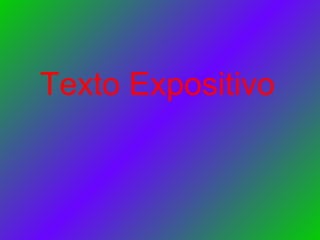 Texto Expositivo 