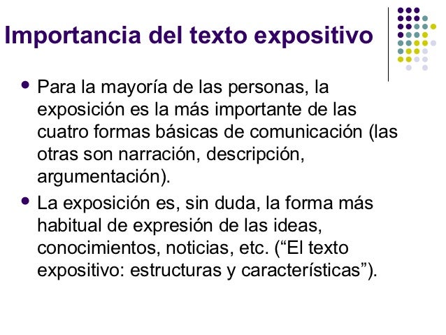 Texto expositivo