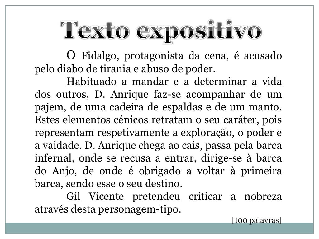 Texto expositivo