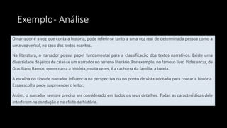 Exemplo- Análise
 