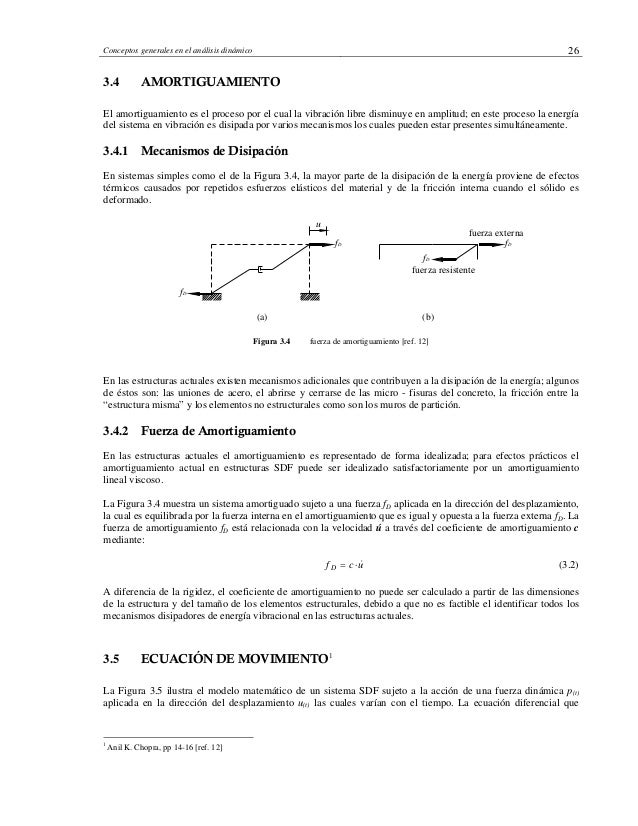 Dinamica De Estructuras Chopra Pdf